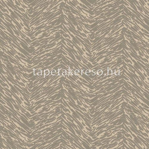 Limonta MAKALLE II vlies, vinyl anyagú szürke, barna színű 3d, chevron, absztrakt modern tapéta