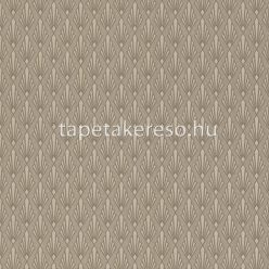   Rasch textil Valentina vlies, textil anyagú barna színű art deco klasszikus tapéta