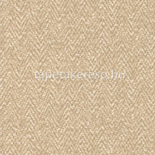 Emil & Hugo Oxford vlies, textil anyagú barna színű chevron, zig-zag modern, natural tapéta