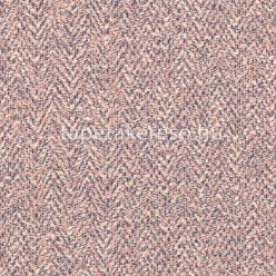   Emil & Hugo Oxford vlies, textil anyagú kék, rózsaszín, fehér színű chevron, zig-zag modern, natural tapéta