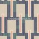 Emil & Hugo Oxford vlies, textil anyagú beige, kék, rózsaszín színű geometriai modern, natural tapéta