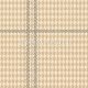 Emil & Hugo Oxford vlies, textil anyagú beige, barna, szürke színű kockás, tyúkláb modern, natural tapéta