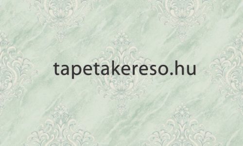 Ravenna Yazmin vlies, vinyl anyagú törtfehér, szürke, gyöngyház színű márványos, barokk klasszikus tapéta