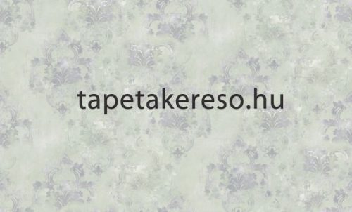 Ravenna Yazmin vlies, vinyl anyagú beige, lila színű koptatott, foltos, barokk klasszikus tapéta