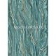 Erismann Elle Decoration vlies anyagú zöld, arany, kék színű márványos, hullámos modern tapéta