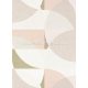 Erismann Elle Decoration vlies anyagú rózsaszín, beige, szürke színű geometriai modern tapéta