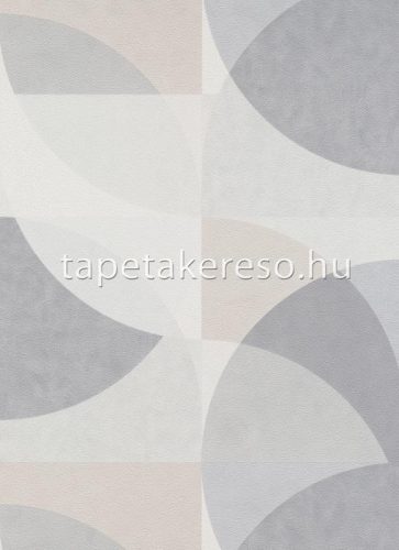 Erismann Elle Decoration vlies anyagú beige, fehér, szürke színű geometriai modern tapéta