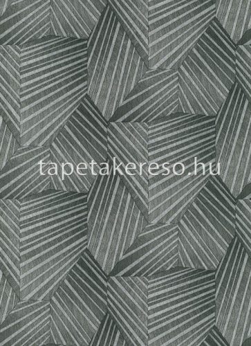 Erismann Elle Decoration vlies anyagú szürke, ezüst színű geometriai, 3d modern tapéta