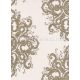 Erismann Elle Decoration vlies anyagú beige, arany, csillámos színű barokk klasszikus tapéta
