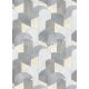 Erismann Elle Decoration vlies anyagú vajszínű, szürke, csillámos színű geometriai, 3d modern tapéta
