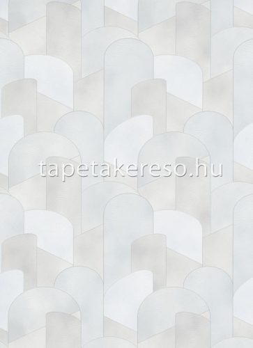 Erismann Elle Decoration vlies anyagú szürke, beige, csillámos színű geometriai, 3d modern tapéta