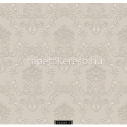   Ravenna Munira vinyl, vlies anyagú törtfehér, szürke színű barokk klasszikus tapéta