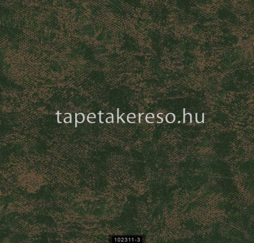 Ravenna Munira vinyl, vlies anyagú zöld, barna színű struktúrált, foltos modern tapéta
