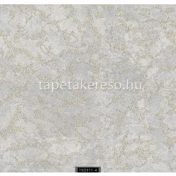   Ravenna Munira vinyl, vlies anyagú szürke, arany színű struktúrált, foltos modern tapéta