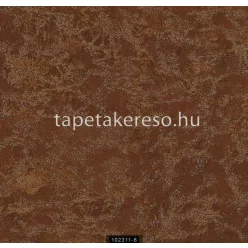   Ravenna Munira vinyl, vlies anyagú rozsdabarna színű struktúrált, foltos modern tapéta