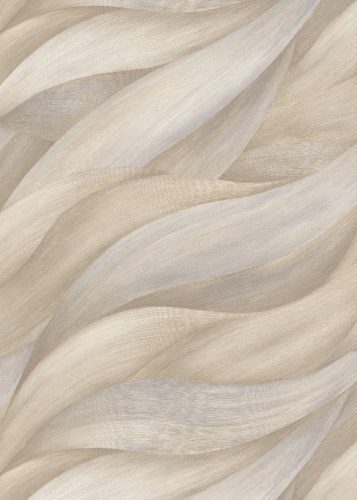 Erismann Casual Chic vlies, vinyl anyagú barna, szürke színű hullámos, 3d modern tapéta