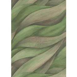   Erismann Casual Chic vlies, vinyl anyagú zöld, lila színű hullámos, 3d modern tapéta