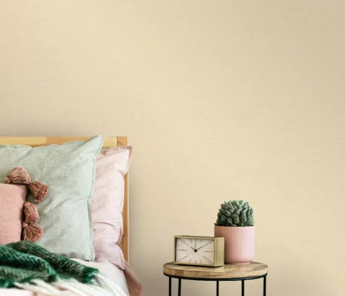 Erismann Casual Chic vlies, vinyl anyagú beige színű repedezett, struktúrált modern tapéta