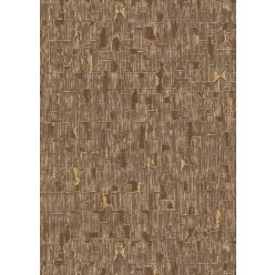   Erismann Casual Chic vlies, vinyl anyagú barna, arany színű repedezett, struktúrált modern tapéta