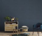Erismann Casual Chic vlies, vinyl anyagú kék színű egyszínű, struktúrált modern tapéta