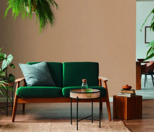 Erismann Casual Chic vlies, vinyl anyagú barna színű egyszínű, struktúrált modern tapéta