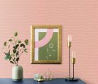 Erismann Casual Chic vlies, vinyl anyagú rózsaszín színű egyszínű, struktúrált modern tapéta