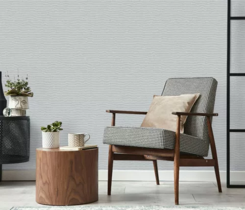 Erismann Casual Chic vlies, vinyl anyagú szürke színű egyszínű, struktúrált modern tapéta