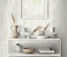 Erismann Casual Chic vlies, vinyl anyagú törtfehér, beige, gyöngyház színű foltos modern tapéta