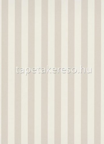 Erismann Versailles vlies, vinyl anyagú beige, fehér színű csíkos klasszikus tapéta