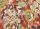 Jannelli & Volpi Missioni Home Wallcoverings 04 vlies, vinyl anyagú keki, terrakotta, fehér, mustársárga, bordó, rózsaszín színű virágos modern tapéta