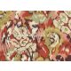 Jannelli & Volpi Missioni Home Wallcoverings 04 vlies, vinyl anyagú keki, terrakotta, fehér, mustársárga, bordó, rózsaszín színű virágos modern tapéta
