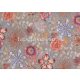 Jannelli & Volpi Missioni Home Wallcoverings 04 vlies, vinyl anyagú homok, bordó, kék, narancssárga, lila színű virágos, etno modern tapéta