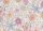 Jannelli & Volpi Missioni Home Wallcoverings 04 vlies, vinyl anyagú törtfehér, kék, rózsaszín, lila, zöld, sárga színű virágos, etno modern tapéta