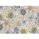 Jannelli & Volpi Missioni Home Wallcoverings 04 vlies, vinyl anyagú törtfehér, kék, zöld, barna, szürke színű virágos, etno modern tapéta