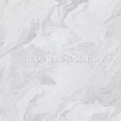   Erismann Evolution habos, vlies anyagú törtfehér, szürke, gyöngyház színű márványos modern tapéta