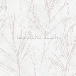   Erismann Evolution habos, vlies anyagú fehér, mályva, gyöngyház színű leveles modern tapéta