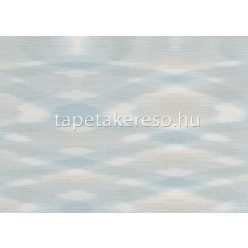   Jannelli & Volpi Missioni Home Wallcoverings 04 vlies, vinyl anyagú kék, beige, szürke, fehér színű geometriai, foltos, textilhatású modern tapéta