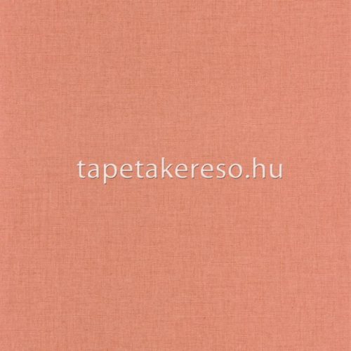 Caselio XXL vlies, vinyl anyagú korall színű egyszínű, textilhatású modern tapéta