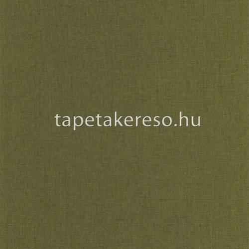 Caselio XXL vlies, vinyl anyagú zöld színű egyszínű, textilhatású modern tapéta