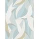 Erismann Elle Decoration 3 vlies, vinyl anyagú beige, zöld, türkiz, kék színű absztrakt, leveles modern tapéta