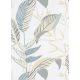 Erismann Elle Decoration 3 vlies, vinyl anyagú beige, zöld színű leveles modern tapéta