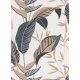 Erismann Elle Decoration 3 vlies, vinyl anyagú vajszínű, szürke, fekete, arany színű leveles modern tapéta