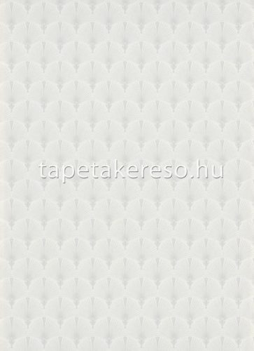 Erismann Versailles vlies, vinyl anyagú fehér, ezüst színű art deco modern tapéta