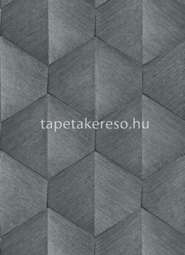 Erismann Fashion for Walls 4 vlies, vinyl anyagú szürke, ezüst színű 3d, geometriai modern tapéta