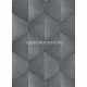 Erismann Fashion for Walls 4 vlies, vinyl anyagú szürke, ezüst színű 3d, geometriai modern tapéta