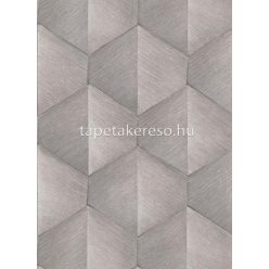   Erismann Fashion for Walls 4 vlies, vinyl anyagú szürke színű 3d, geometriai modern tapéta