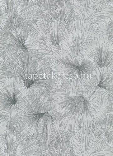 Erismann Fashion for Walls 4 vlies, vinyl anyagú ezüst színű leveles modern tapéta