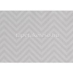   Jannelli & Volpi Missioni Home Wallcoverings 04 vlies, vinyl anyagú szürke színű chevron, textilhatású, zig-zag modern tapéta