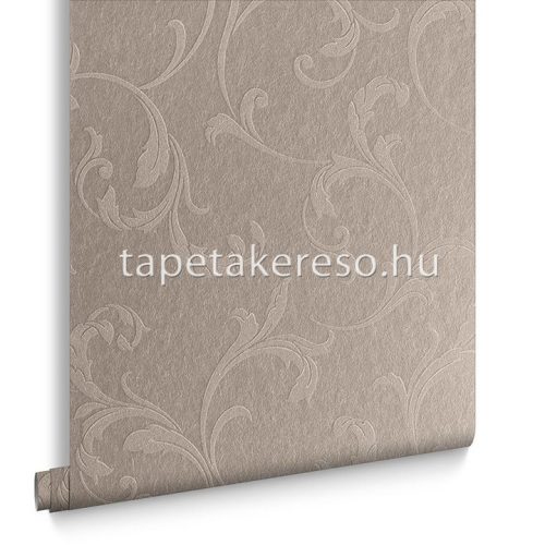 Graham & Brown Established vlies, üveggyöngy anyagú beige, gyöngyház színű indamintás, barokk klasszikus tapéta