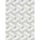 Erismann Collage habos, vlies anyagú fehér, beige, szürke színű 3d, geometriai modern tapéta